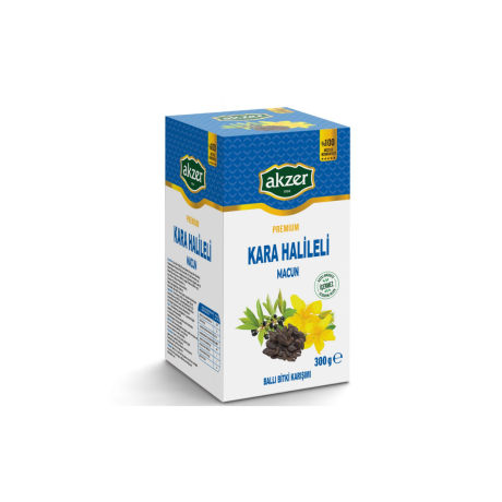 Akzer Kara Halileli Macun (290Gr)